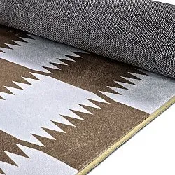 Koberec Wilton - Gobi (hnedý/biely)