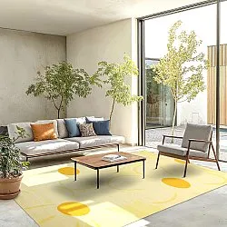 Koberec Wilton - Honfleur (žltý/multi)