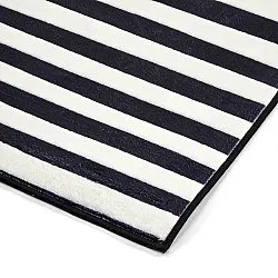 Koberec Wilton - Joma (čierny/biely)