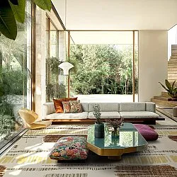 Koberec Wilton - Lucerne (hnedý/multi)