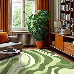 Koberec Wilton - Mudgee (zelený/multi)