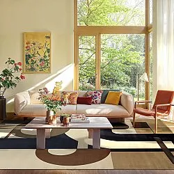 Koberec Wilton - Nysa (hnedý/multi)