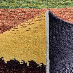 Koberec Wilton - Oia (červený/multi)