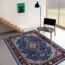 Koberec Wilton - Peking (modrý)