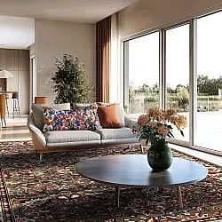 Wiltonmatta - Peking Imperial (grå)