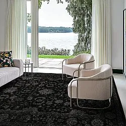 Koberec Wilton - Peking Majestic (čierny)