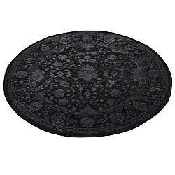 Okrúhly koberec - Peking Majestic (čierna)