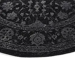 Okrúhly koberec - Peking Majestic (čierna)