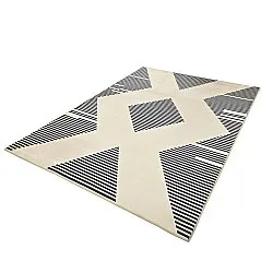 Koberec Wilton - Pucon (čierny/krémový)