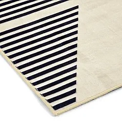 Koberec Wilton - Pucon (čierny/krémový)