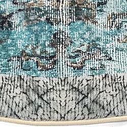 Kruhový koberec - Rosalie (modrý)