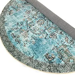 Kruhový koberec - Rosalie (modrý)