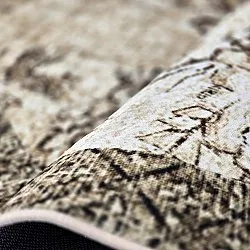 Kruhový koberec - Rosalie (hnedý)