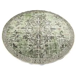 Kruhový koberec - Rosalie (zelený)