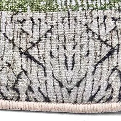 Kruhový koberec - Rosalie (zelený)