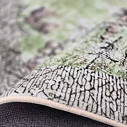 Kruhový koberec - Rosalie (zelený)