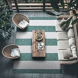 Koberec pre interiér a exteriér - Santana (zelený)