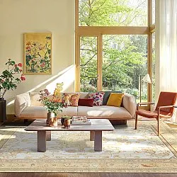 Koberec Wilton - Siwa (damask)