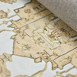 Koberec Wilton - Siwa (damask)