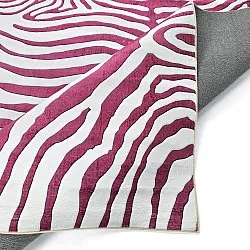Koberec Wilton - Zebra (ružový)