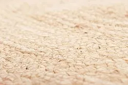 Kruhové koberce - Wokha (juta)