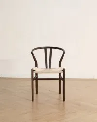 Stol - Alta (valnöt/beige) - 2 st