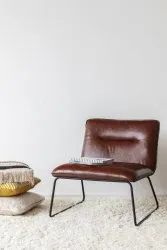 Fåtölj - Chelsea (brun)