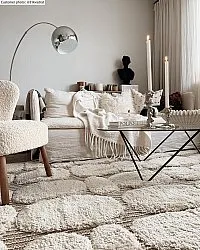 Koberce s dlhým vlasom - Fondi (béžová)