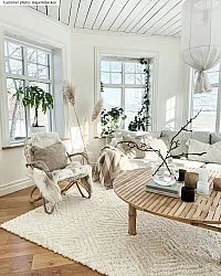 Koberce s chlupem - Stettin (offwhite)