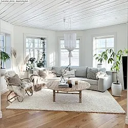 Koberce s chlupem - Stettin (offwhite)