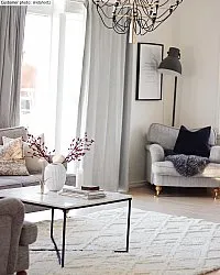 Koberce s dlhým vlasom - Rostock (offwhite)