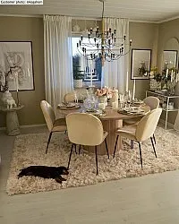 Koberce s dlhým vlasom - Janjira (offwhite)