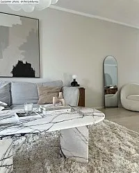 Koberce s dlhým vlasom - Janjira (offwhite)