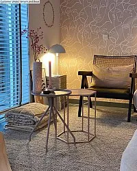 Vlnený koberec - Otago (šedá/čierna)