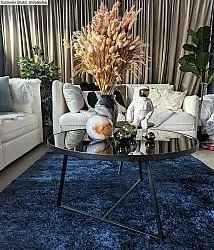 Koberce s chlupatým povrchom - Cosy (tmavomodrý)