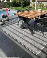 Inomhus- utomhusmatta - Tromsø (silver)