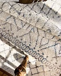 Koberce s dlhým vlasom - Marini (modrá/multi)