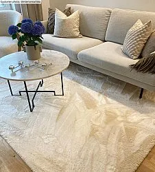 Koberce s dlhým vlasom - Aranga Super Soft Fur (béžová)