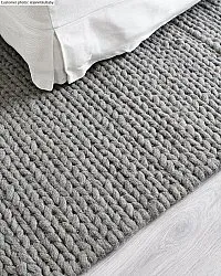 Vlnený koberec - Lynmouth (svetlo šedý)