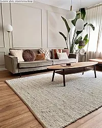 Vlnený koberec - Nový (béžový)