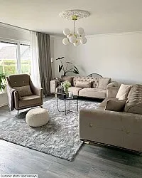 Hladké koberce - Cloud Super Soft (šedá)