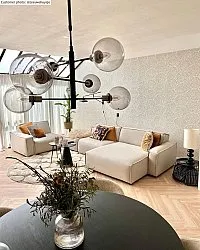 Kruhové koberce - Fondi (béžový)