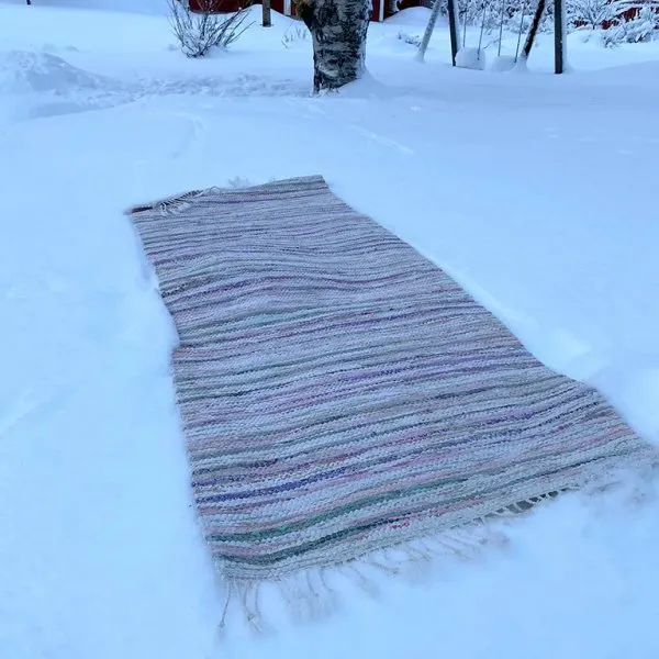 Snötvätta din matta