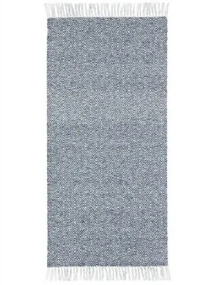 Plastové a vláknové koberce - Horredsmattan Goose Mix (modrá)