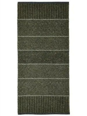 Plastové a vláknové koberce - Horredsmattan Alice Mix (olivová)