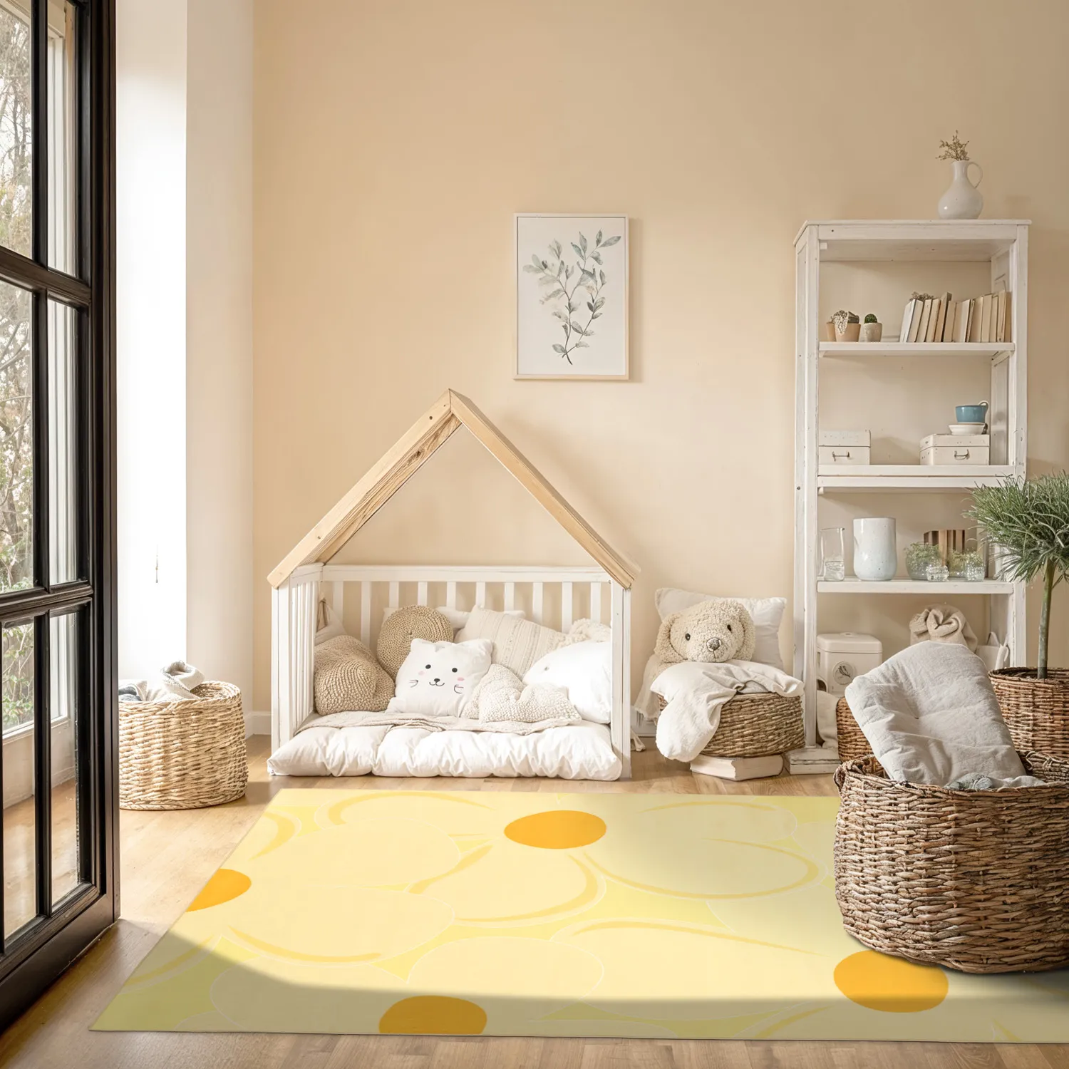 Koberec Wilton - Honfleur (žltý/multi)