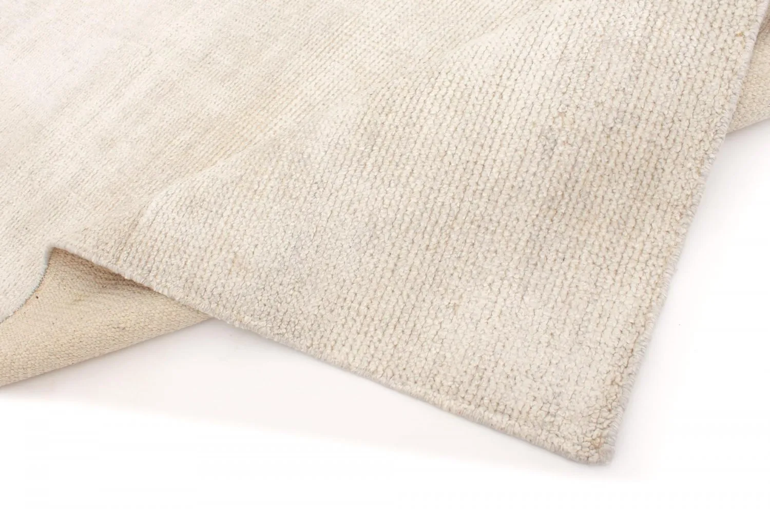 Bambusový hodvábny koberec - Faliraki (svetlo šedý)