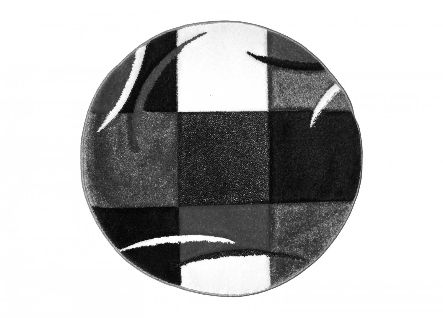 Koberec Wilton - London Patch (čierny)