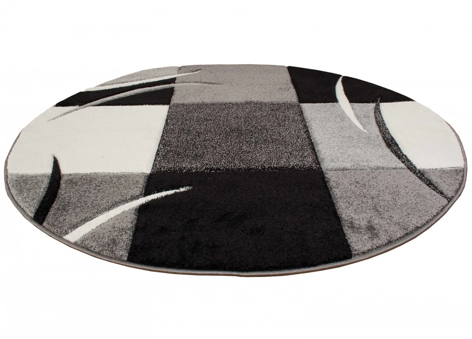 Koberec Wilton - London Patch (čierny)