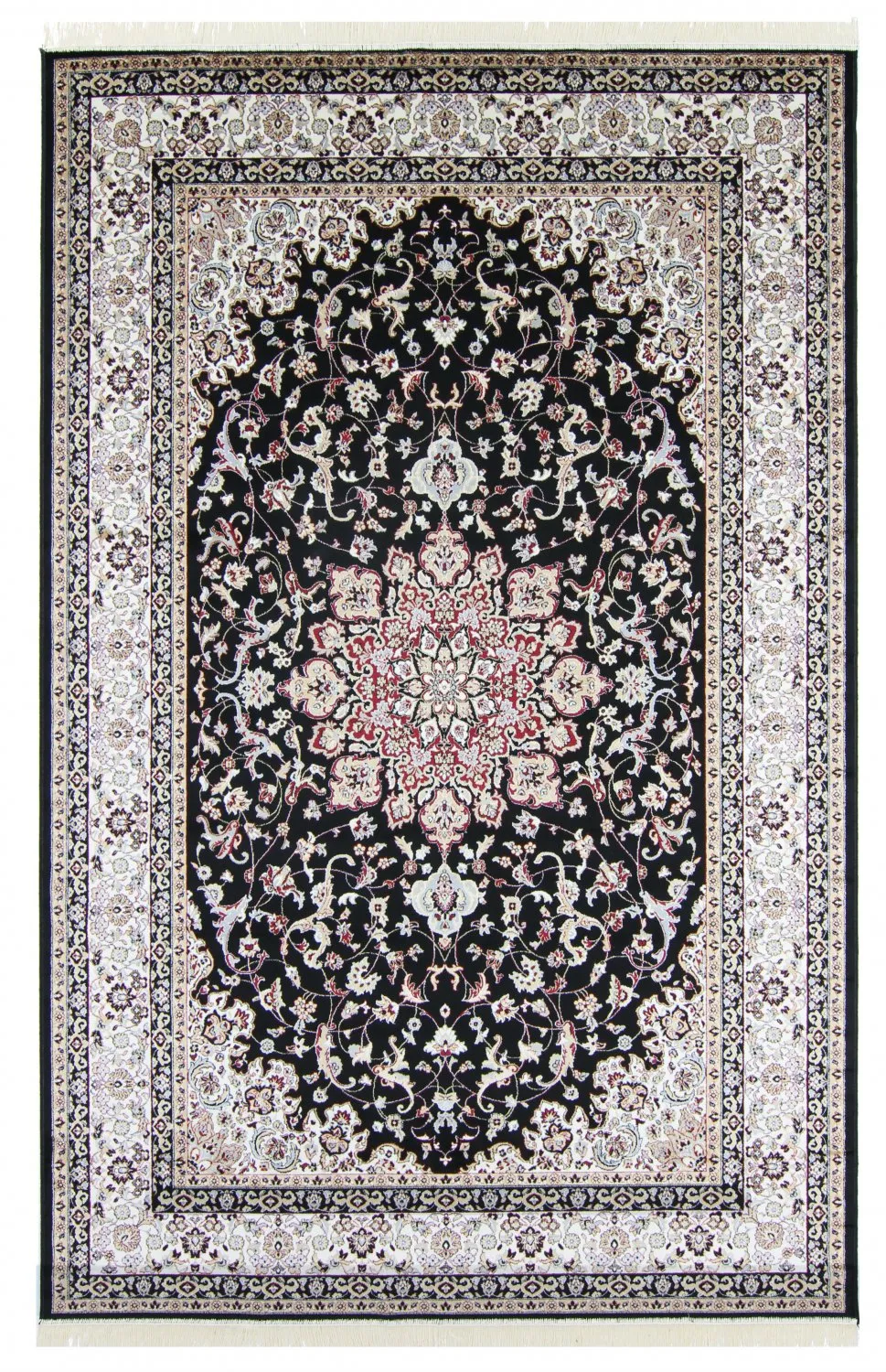 Wilton koberec - Gårda Oriental Collection Kerman (čierny)